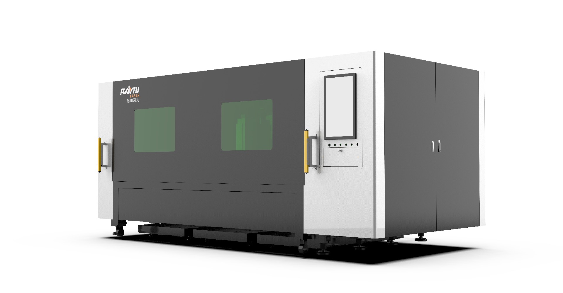 Single Table Enclosed Fiber Laser Cutting Machine
