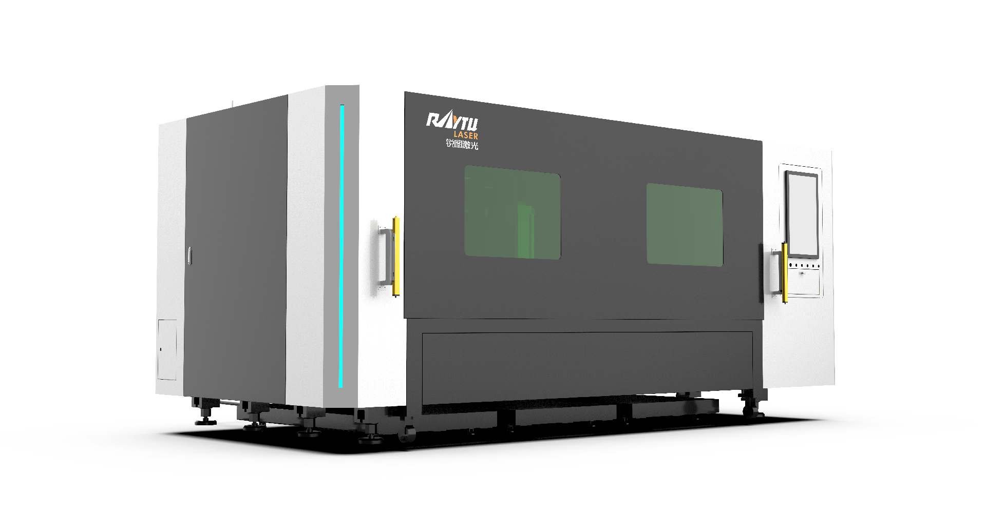 Single Table Enclosed Fiber Laser Cutting Machine