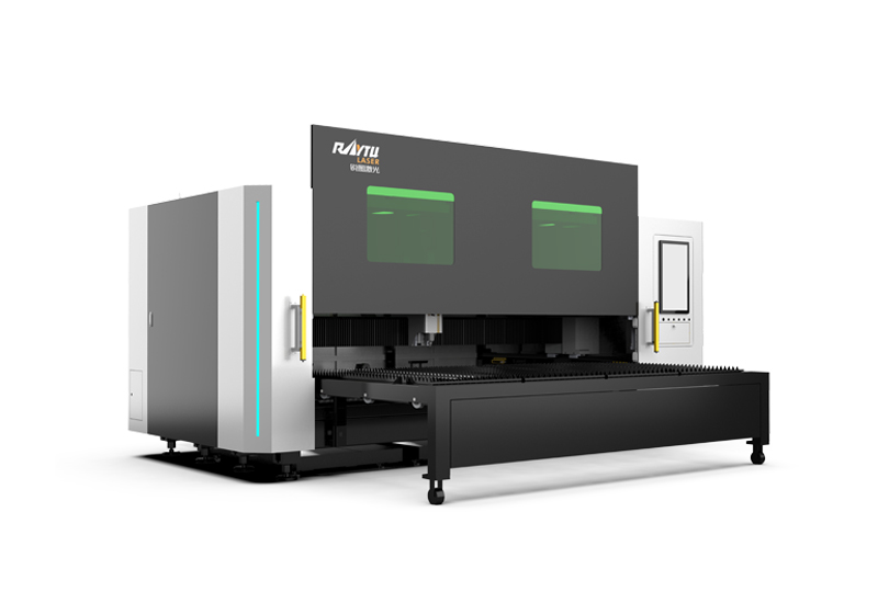 Single Table Enclosed Fiber Laser Cutting Machine